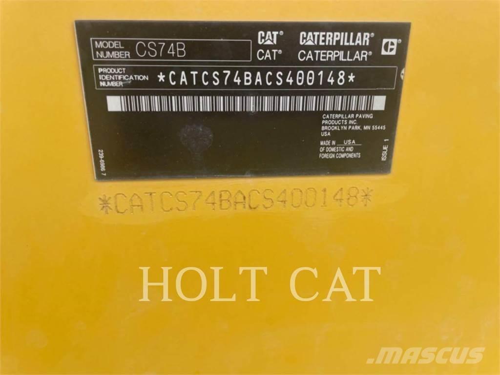 CAT CS74B CAB Rouleaux monocylindre