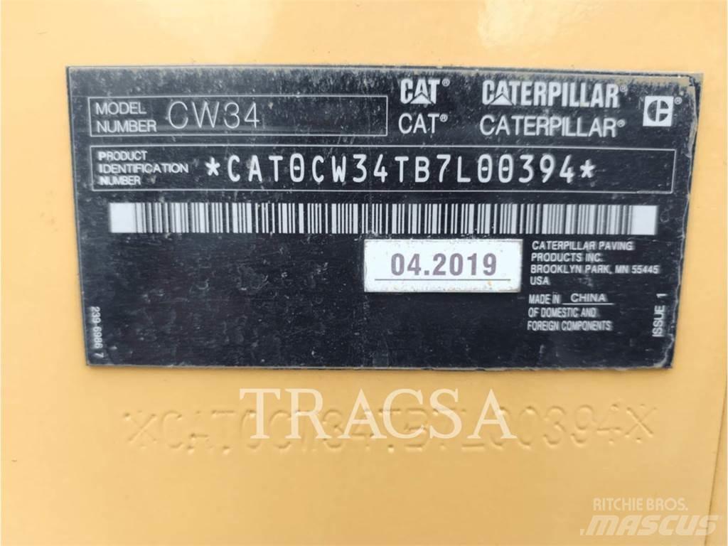 CAT CW 34 Rouleaux à pneumatiques