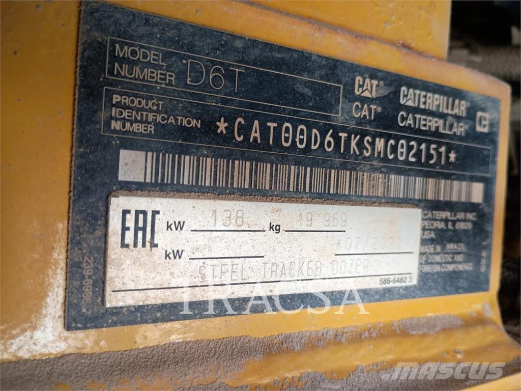 CAT D 6 T Bouteurs sur chenilles
