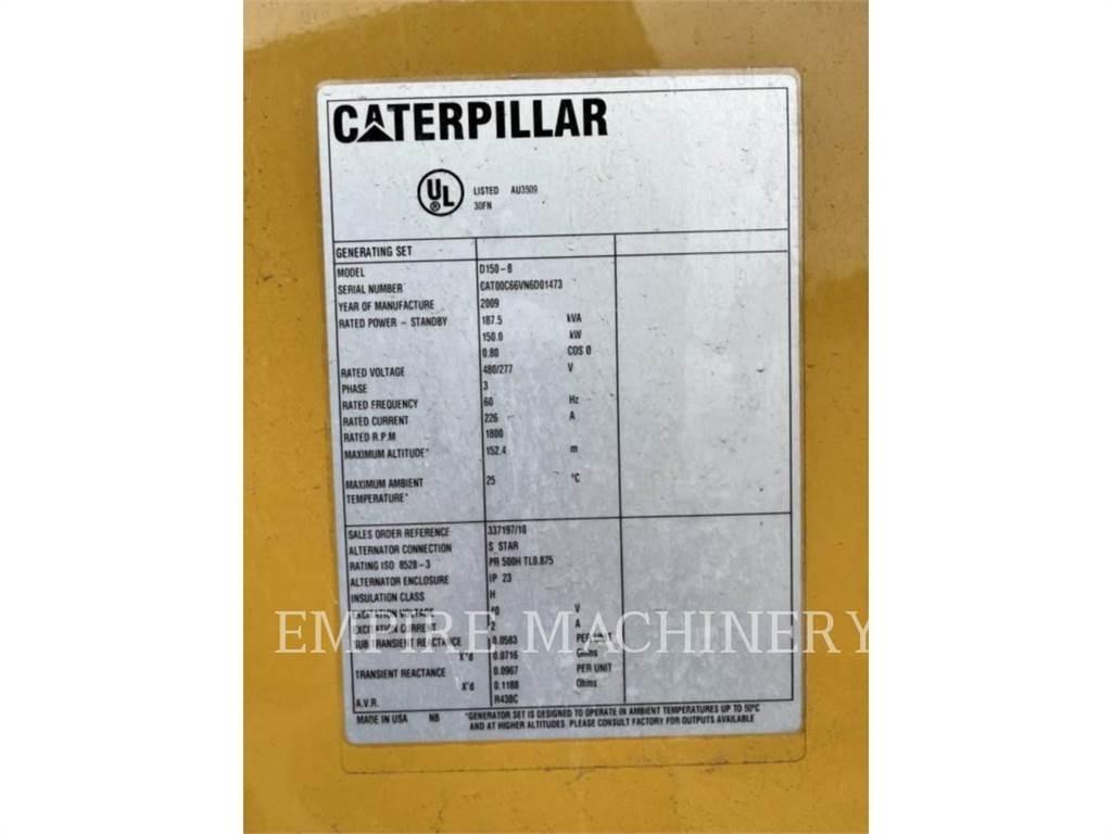 CAT D150 Générateurs diesel