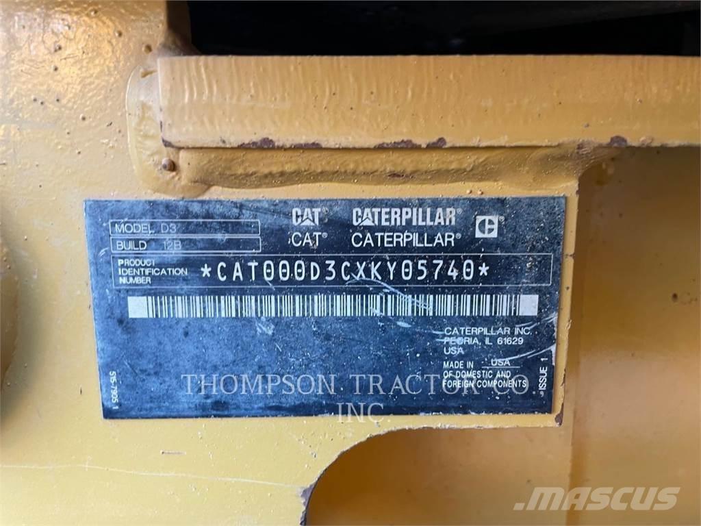 CAT D3 Bouteurs sur chenilles