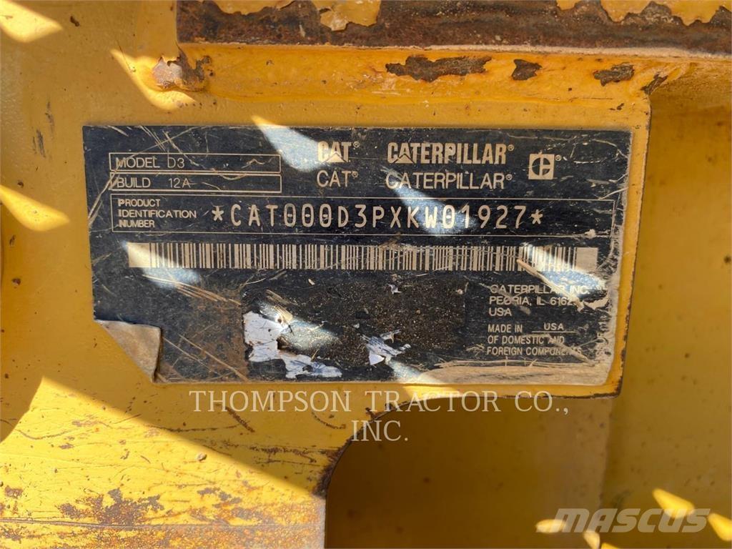 CAT D3 Bouteurs sur chenilles