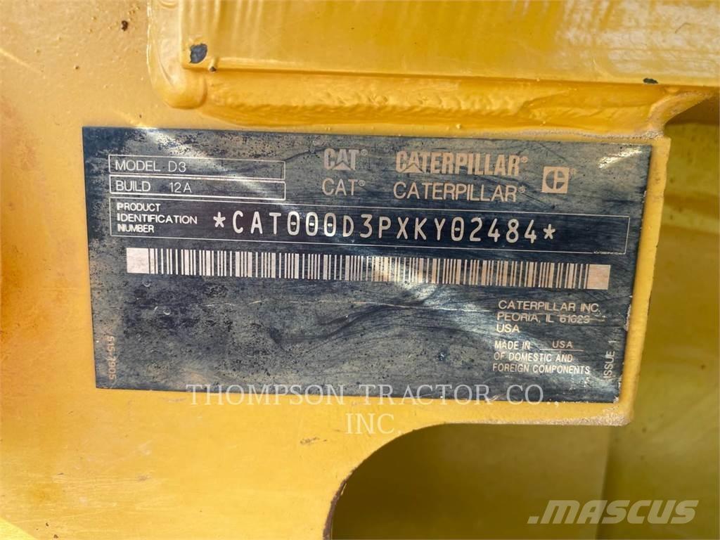 CAT D3 LGP Bouteurs sur chenilles