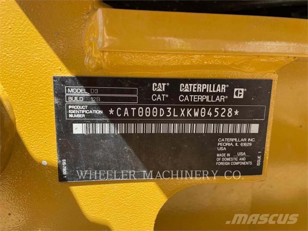 CAT D3 XL EW Bouteurs sur chenilles