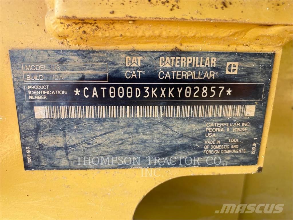 CAT D3LGP Bouteurs sur chenilles