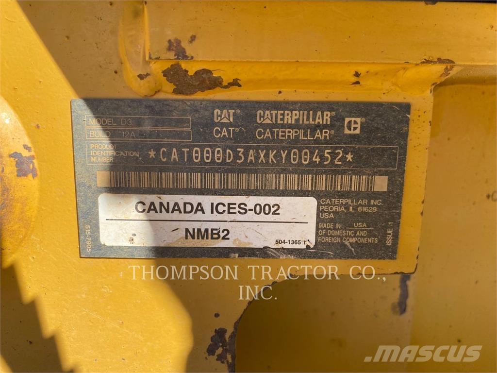 CAT D3LGP Bouteurs sur chenilles