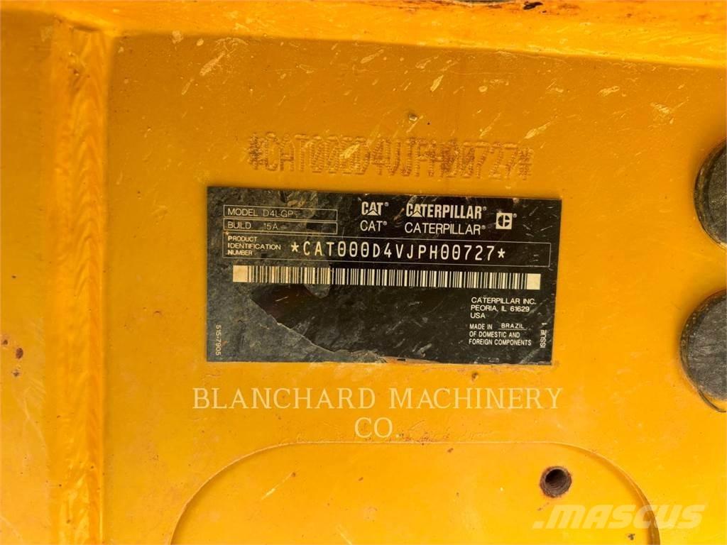 CAT D4 LGP Bouteurs sur chenilles