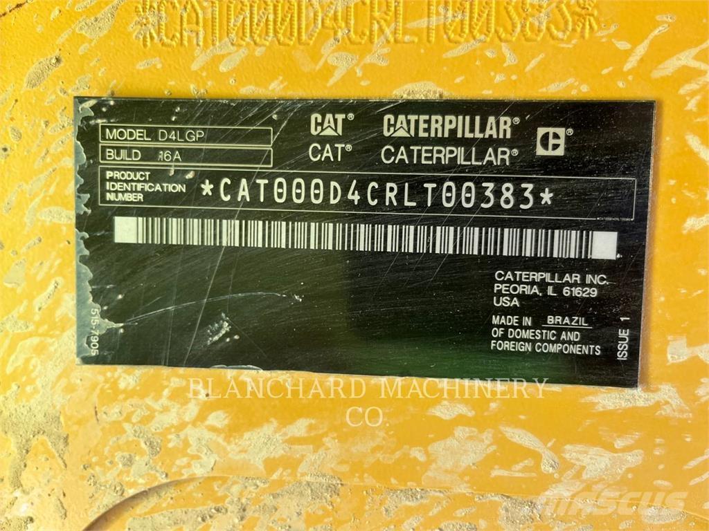 CAT D4 LGP Bouteurs sur chenilles