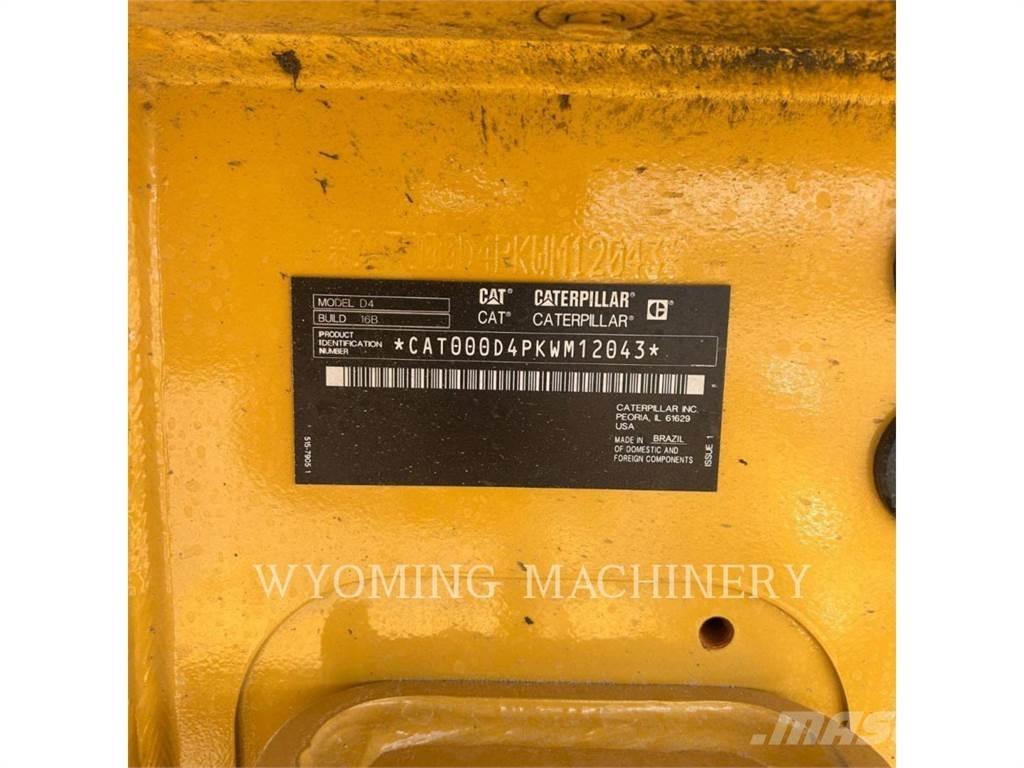 CAT D4 VP Bouteurs sur chenilles