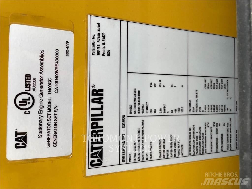 CAT D400GC Moteur Industriel