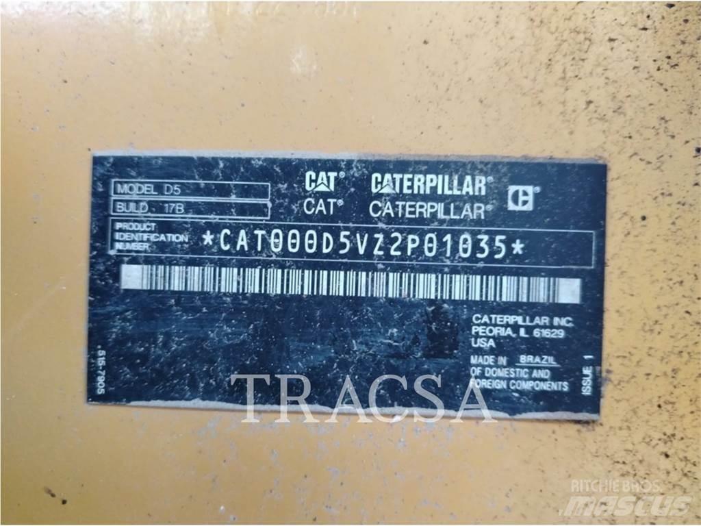CAT D5 Bouteurs sur chenilles