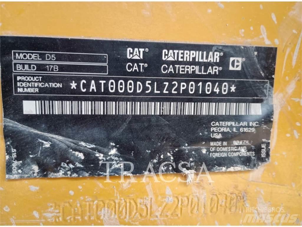 CAT D5 Bouteurs sur chenilles