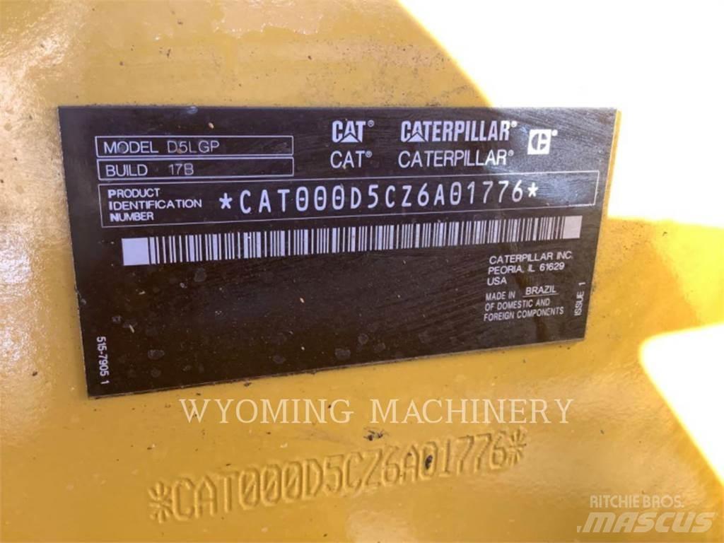 CAT D5 LGP Bouteurs sur chenilles