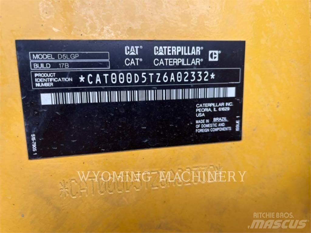 CAT D5 LGP Bouteurs sur chenilles