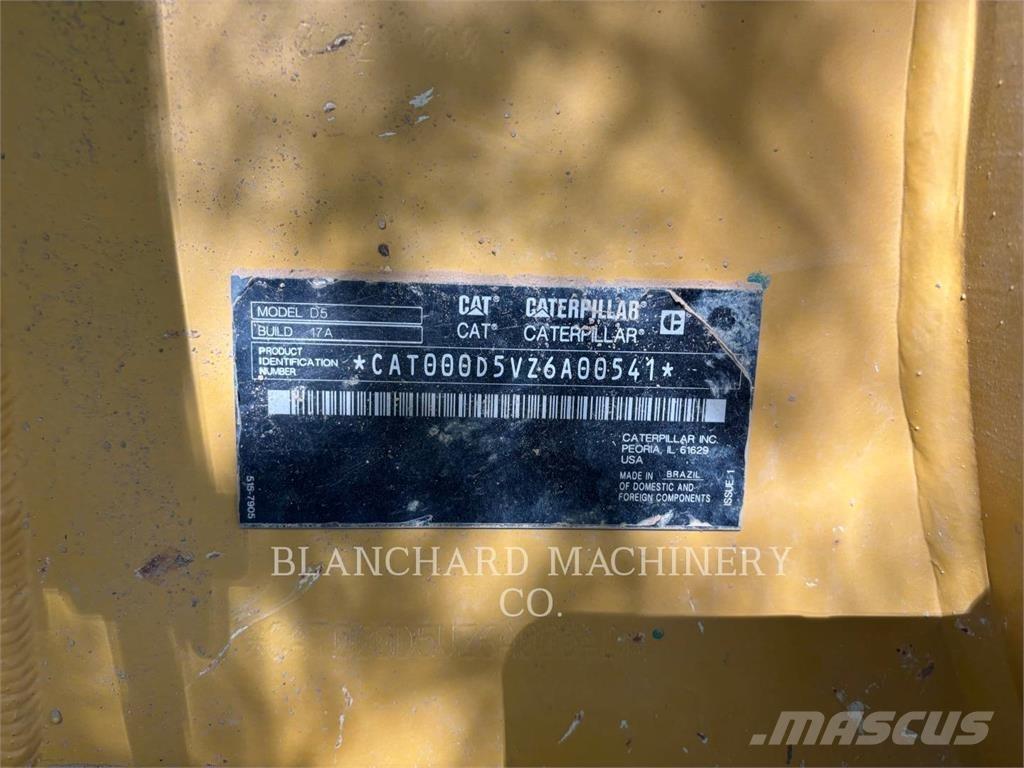 CAT D5- LGP Bouteurs sur chenilles