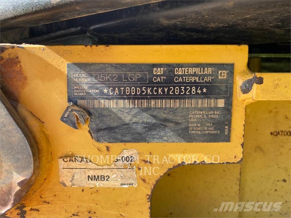 CAT D5K2 LGP Bouteurs sur chenilles