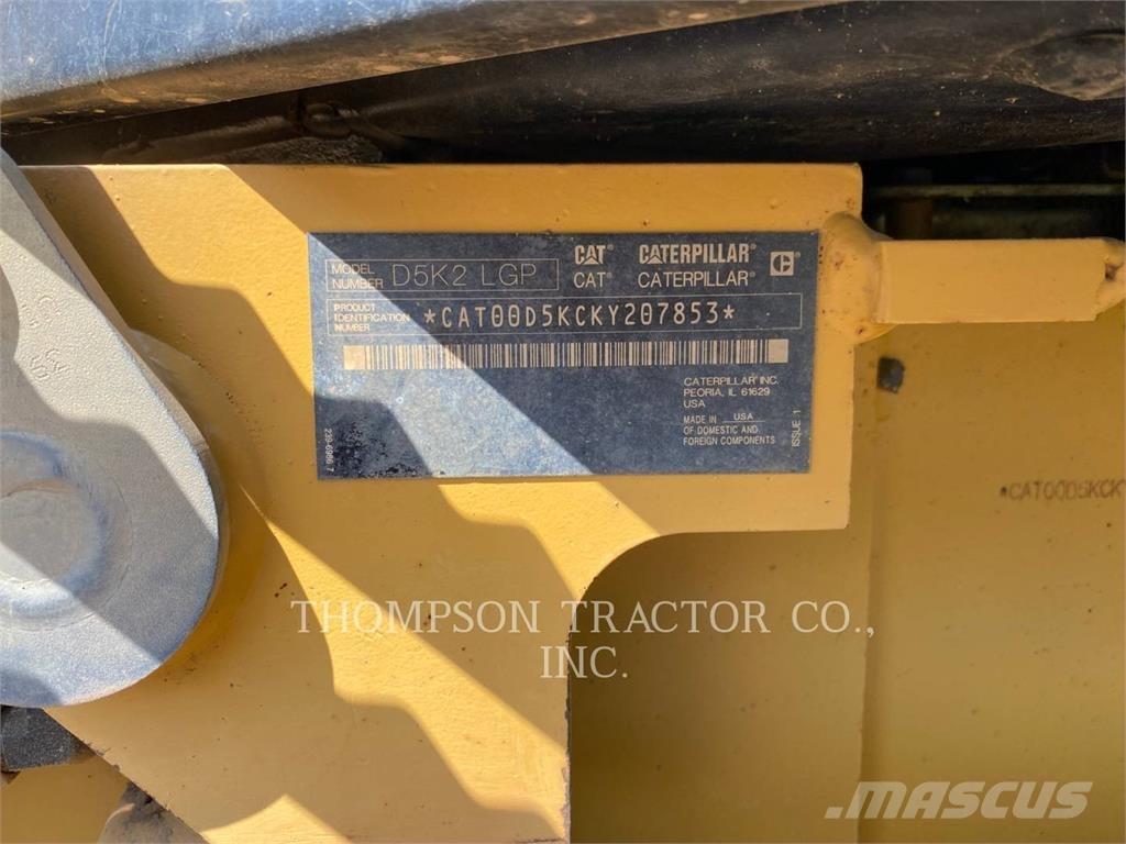 CAT D5K2 LGP Bouteurs sur chenilles