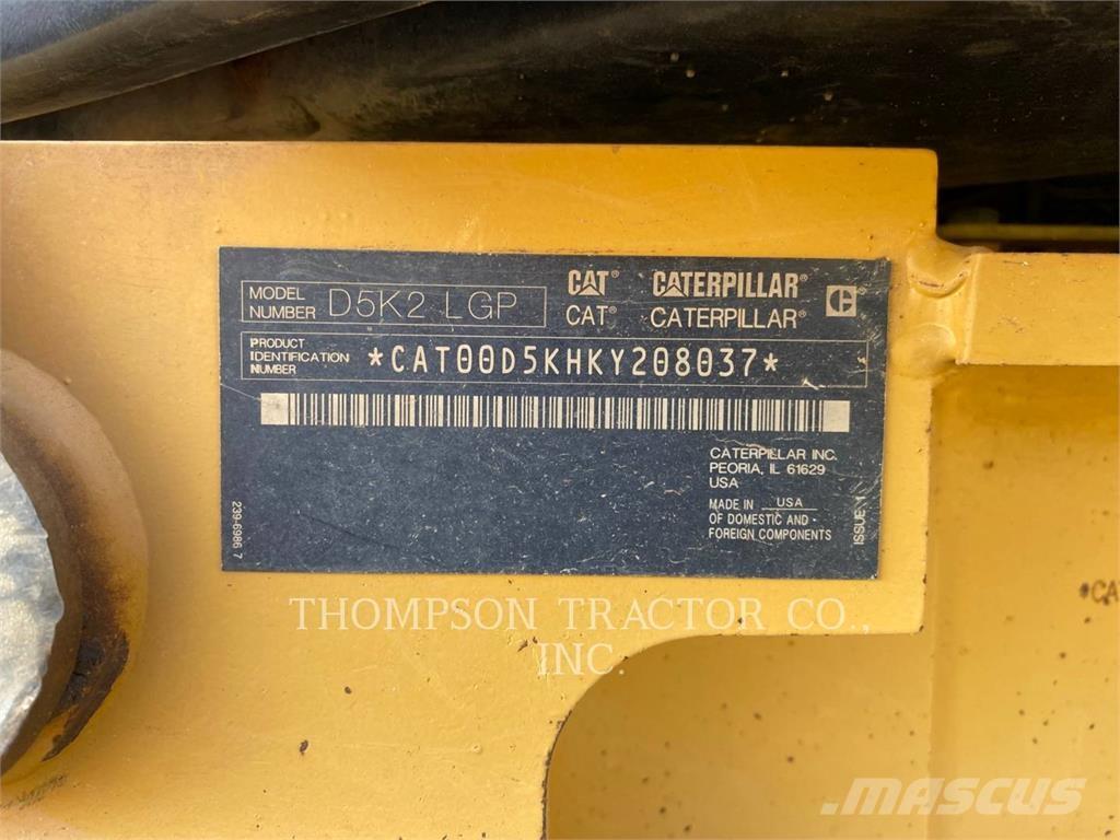 CAT D5K2 LGP Bouteurs sur chenilles