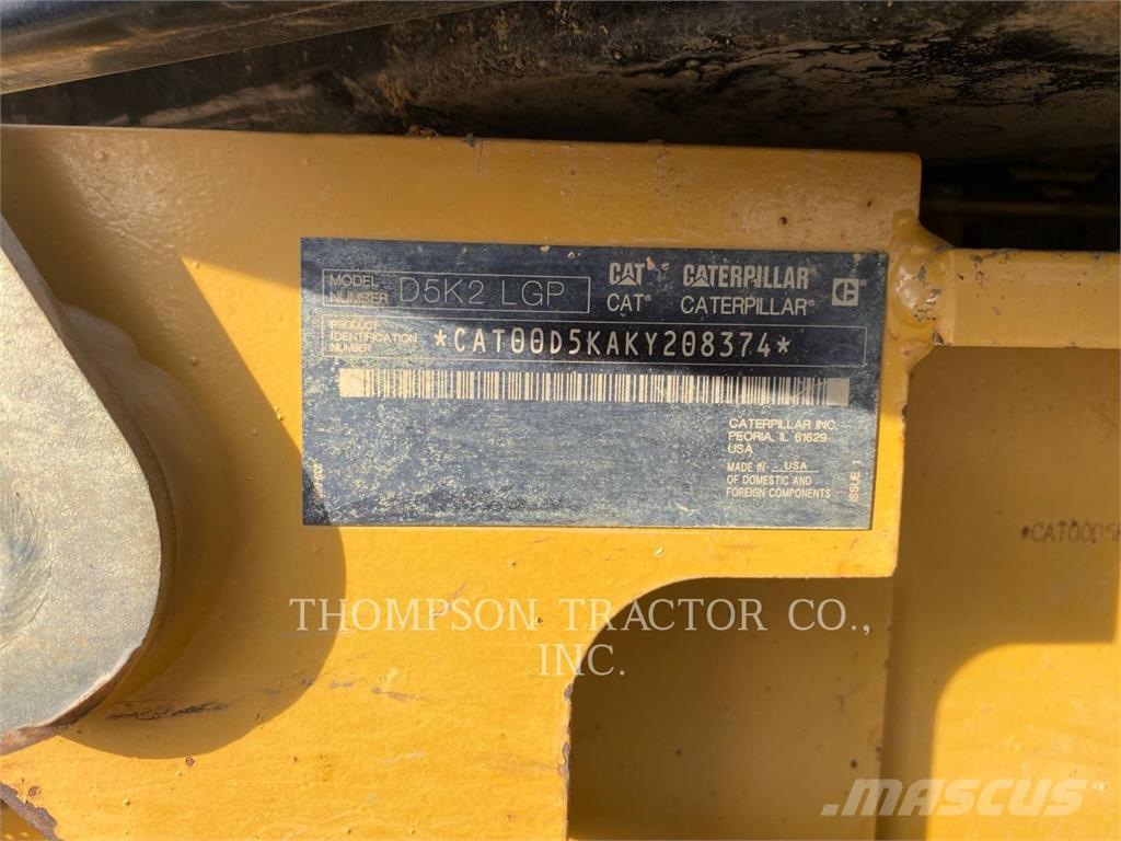 CAT D5K2 LGP Bouteurs sur chenilles