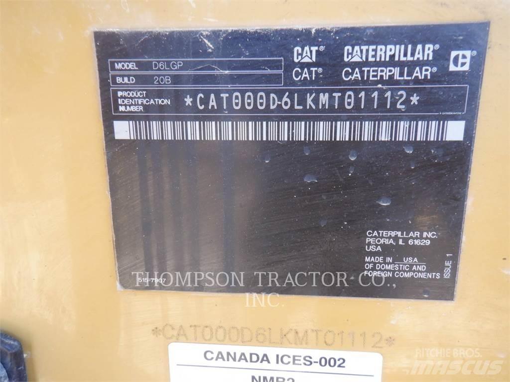 CAT D6 Bouteurs sur chenilles