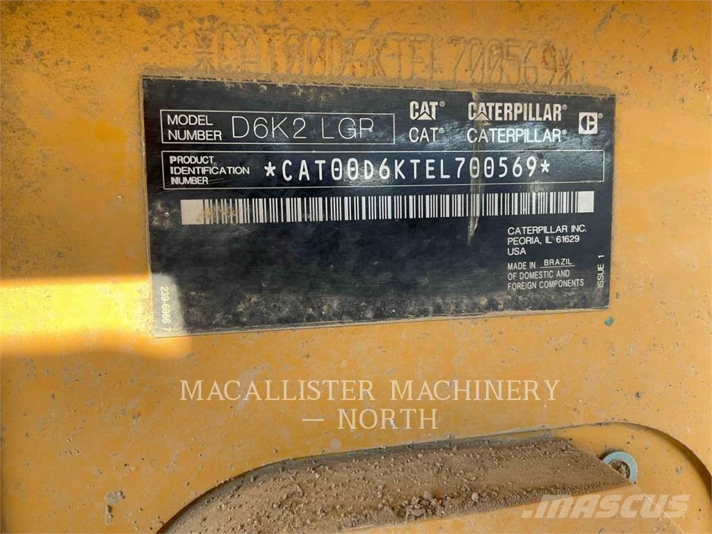CAT D6K2LGP Bouteurs sur chenilles