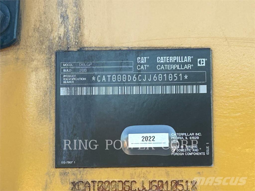 CAT D6LGP Bouteurs sur chenilles