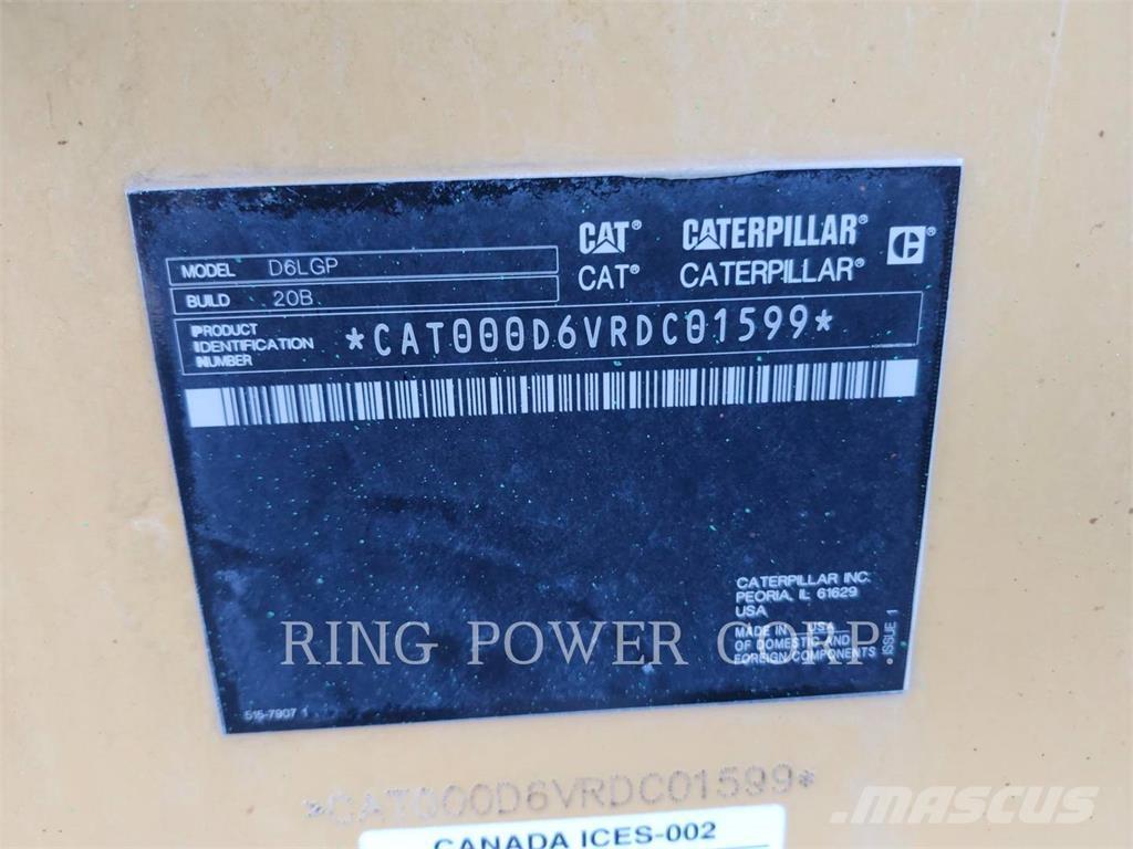 CAT D6LGPVPTEW Bouteurs sur chenilles