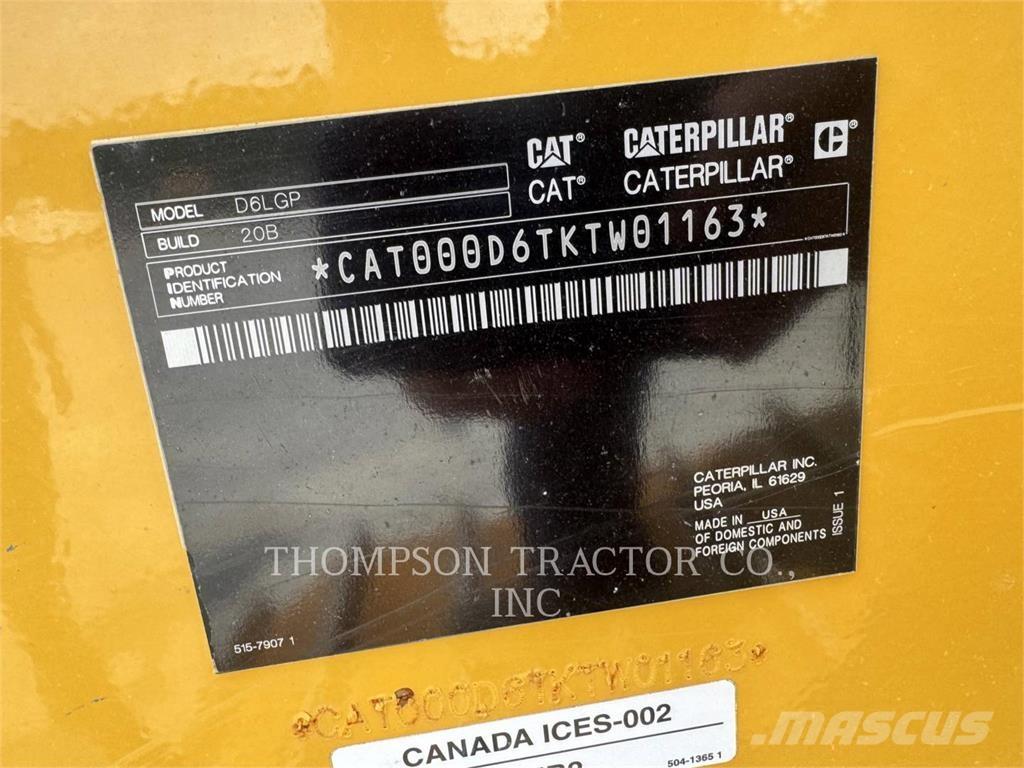 CAT D6VP Bouteurs sur chenilles