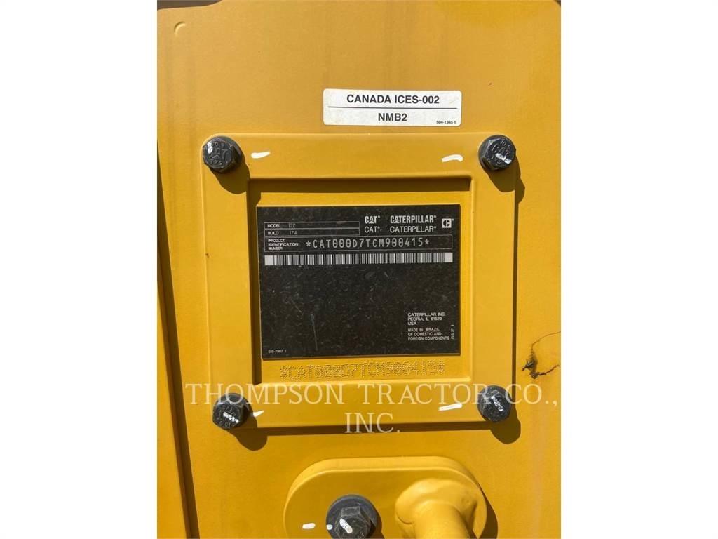 CAT D7 Bouteurs sur chenilles