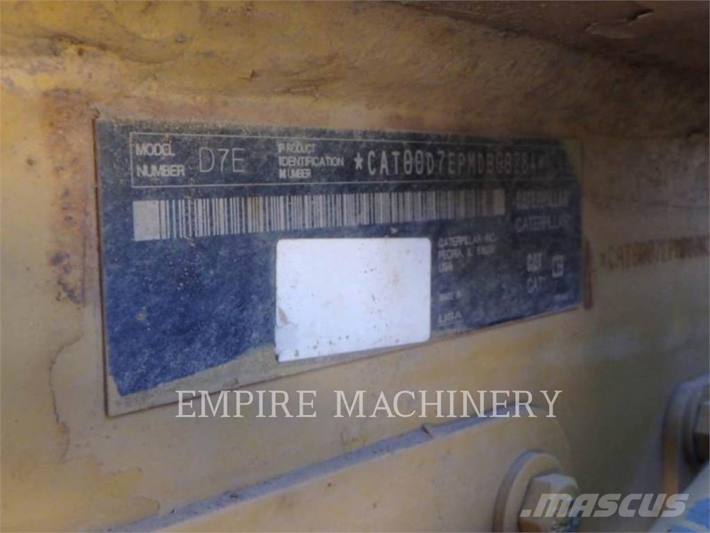 CAT D7E Bouteurs sur chenilles