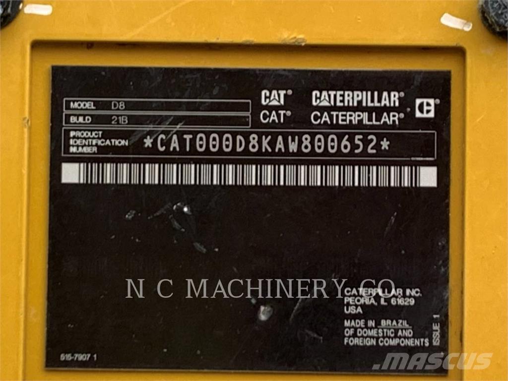 CAT D8 Bouteurs sur chenilles