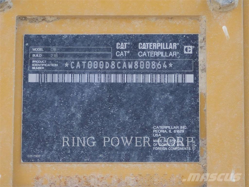 CAT D8 Bouteurs sur chenilles