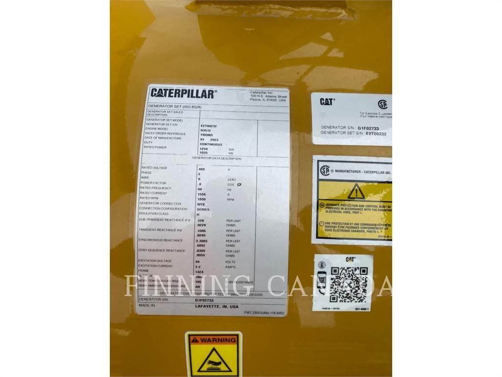 CAT G 3512 Générateurs diesel