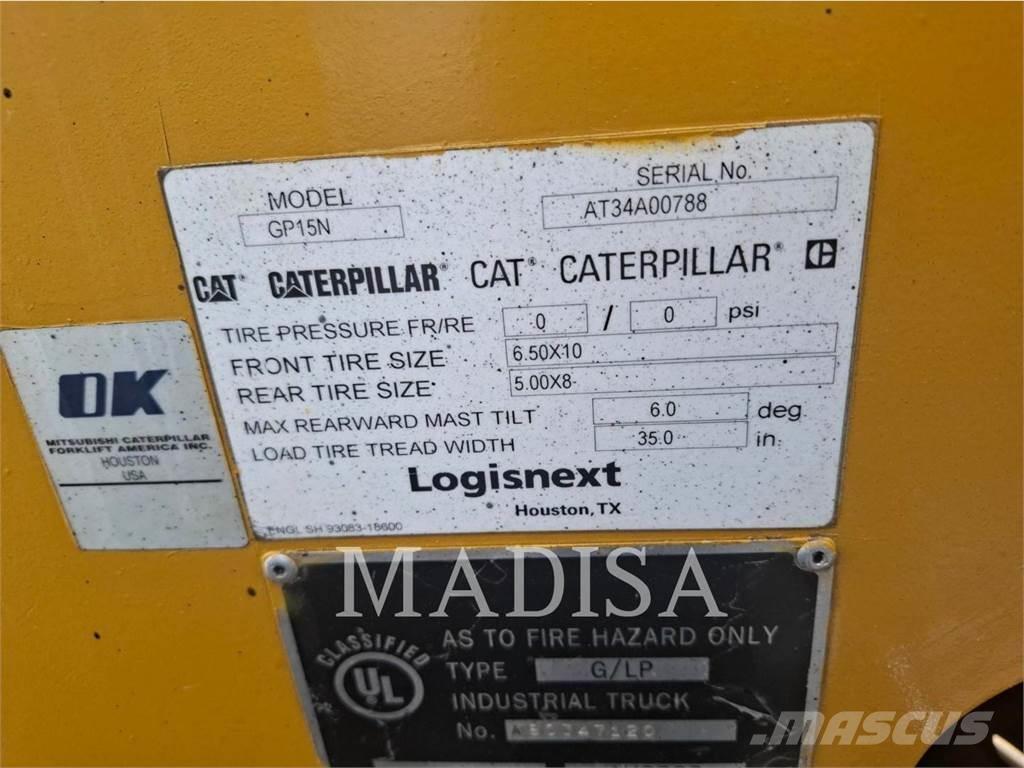 CAT GP15N5 Autres Chariots élévateurs
