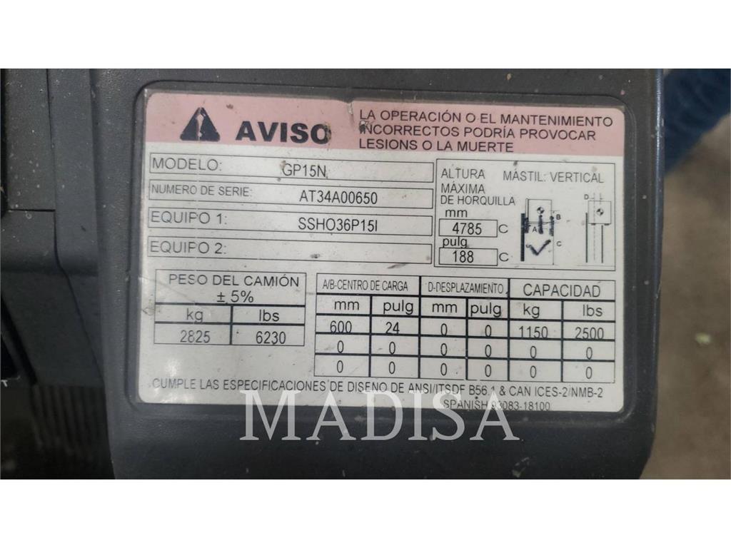 CAT GP15N5-LE Chariots GPL