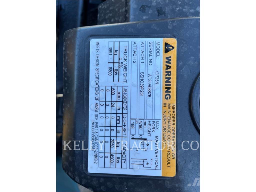 CAT GP25N Autres Chariots élévateurs