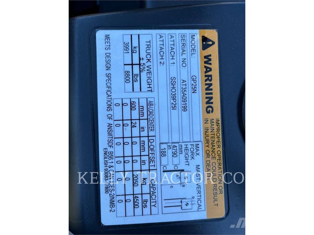 CAT GP25N Autres Chariots élévateurs