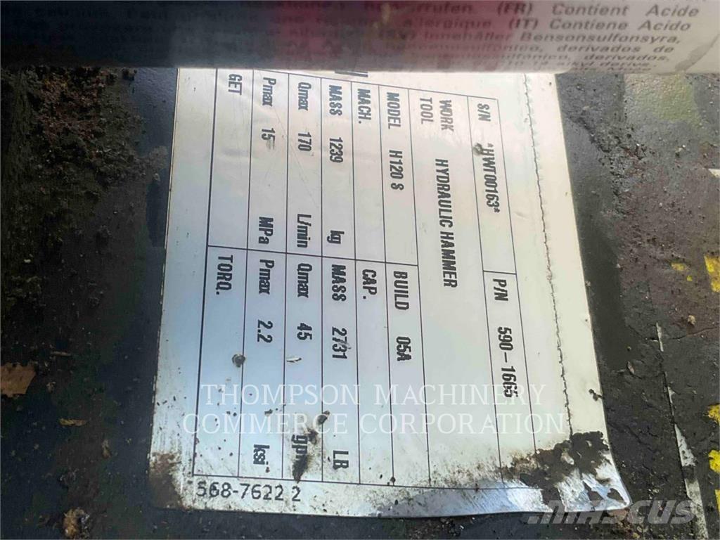 CAT H120ES Marteau hydraulique