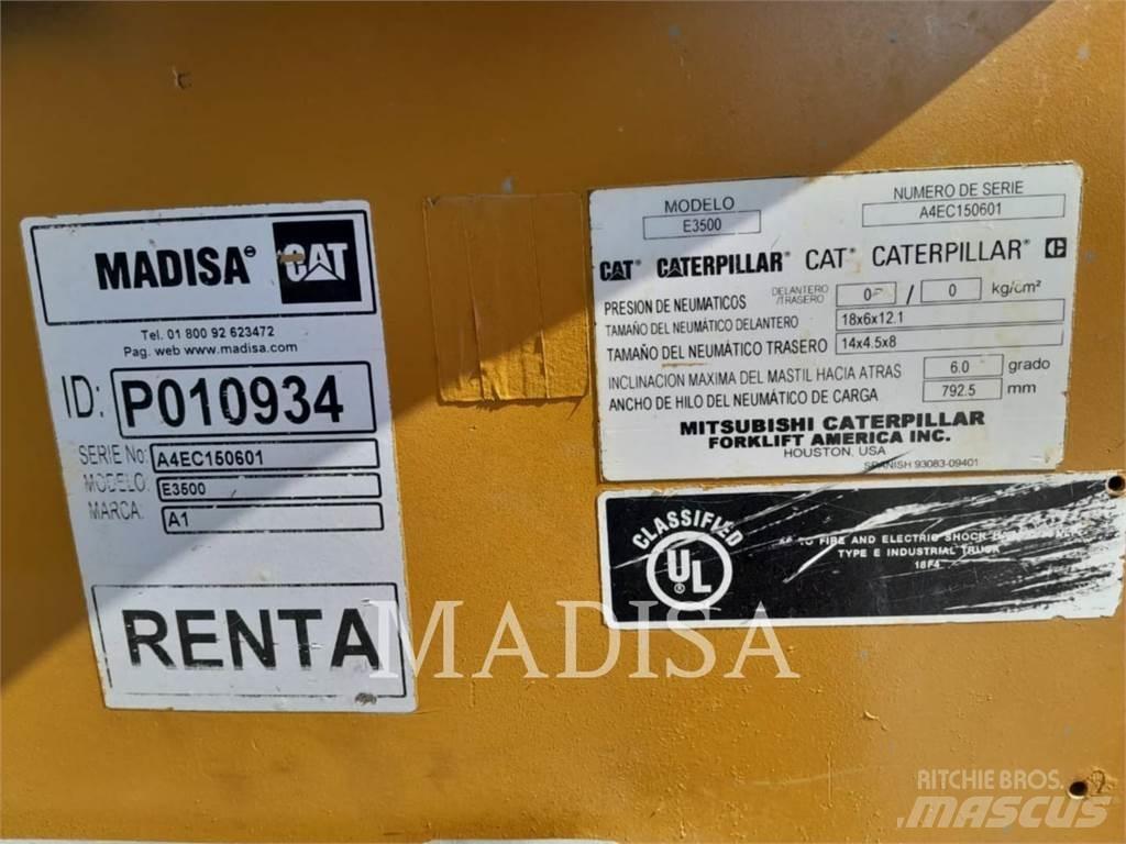 CAT LIFT TRUCKS E3500 Autres Chariots élévateurs