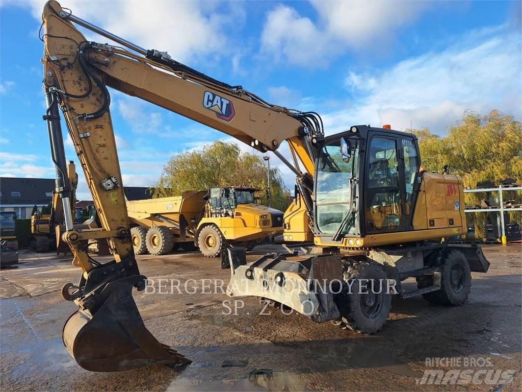 CAT M 314 Pelle sur pneus