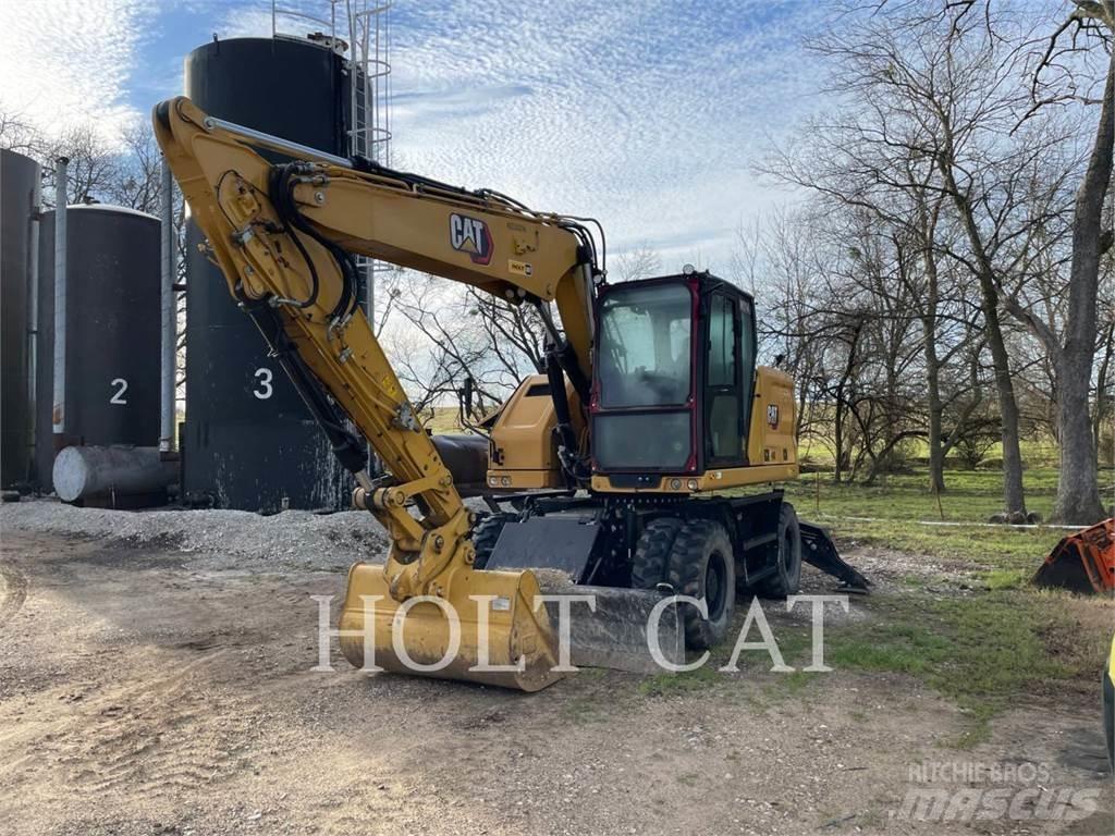 CAT M314-07 Pelle sur pneus