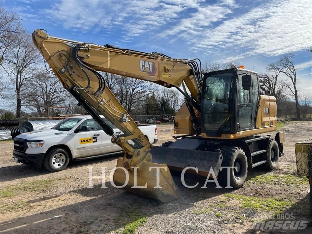 CAT M314-07 Pelle sur pneus