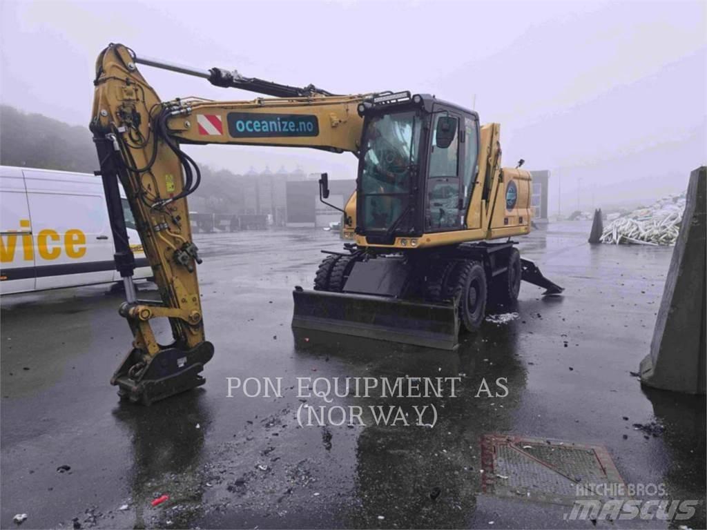 CAT M314-07 Pelle sur pneus