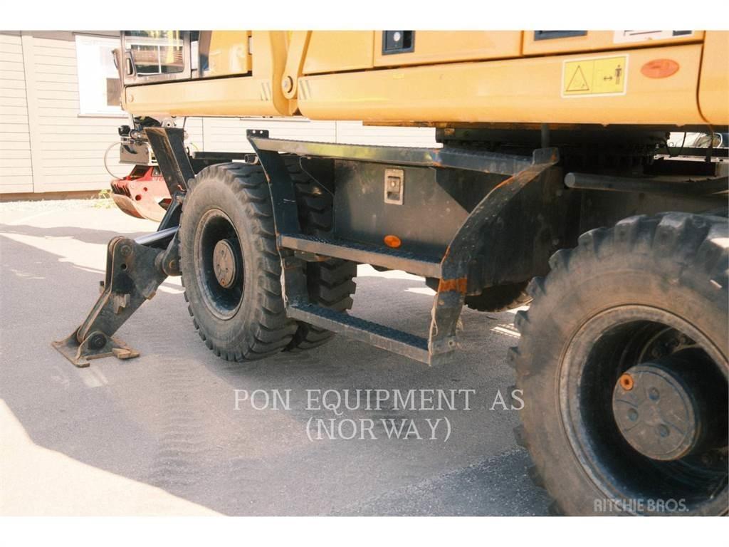 CAT M314-07 Pelle sur pneus