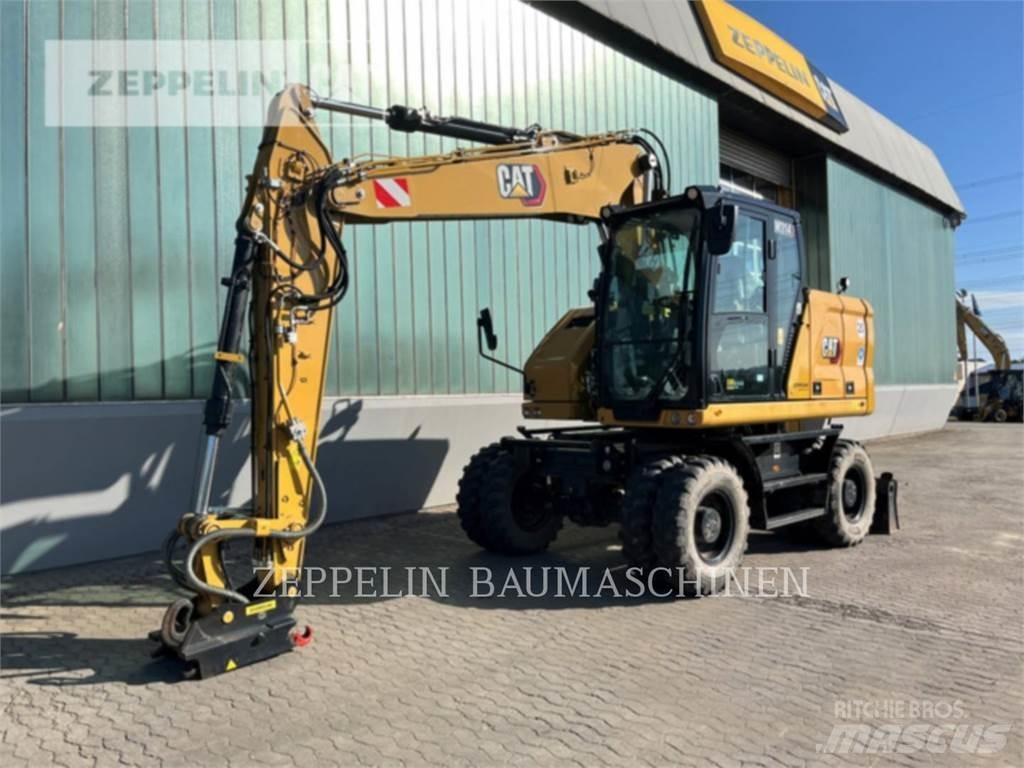 CAT M314-07A Pelle sur pneus