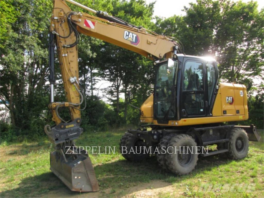 CAT M314-07A Pelle sur pneus