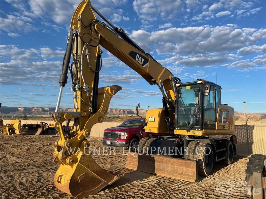 CAT M314F Pelle sur pneus