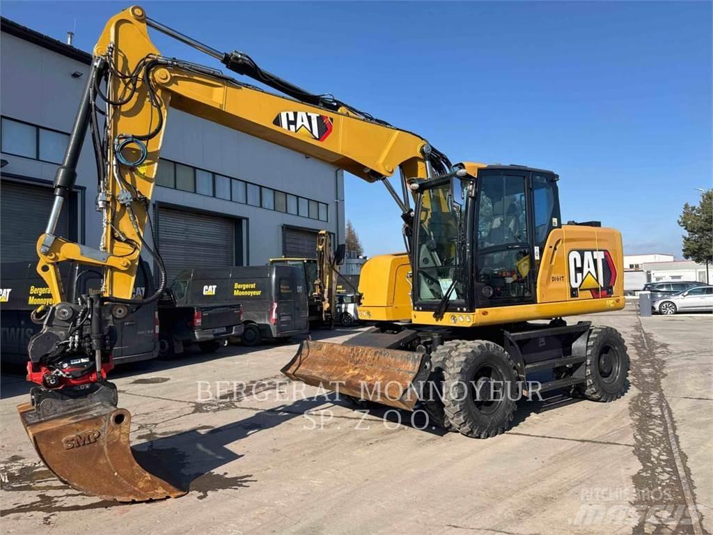 CAT M314F Pelle sur pneus
