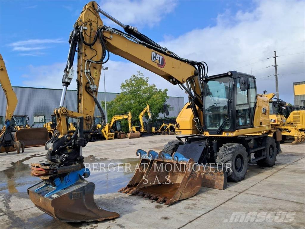 CAT M315 Pelle sur pneus