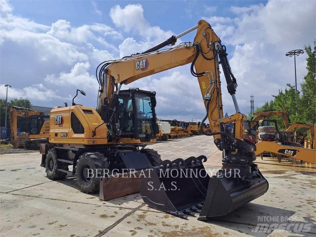 CAT M315 Pelle sur pneus